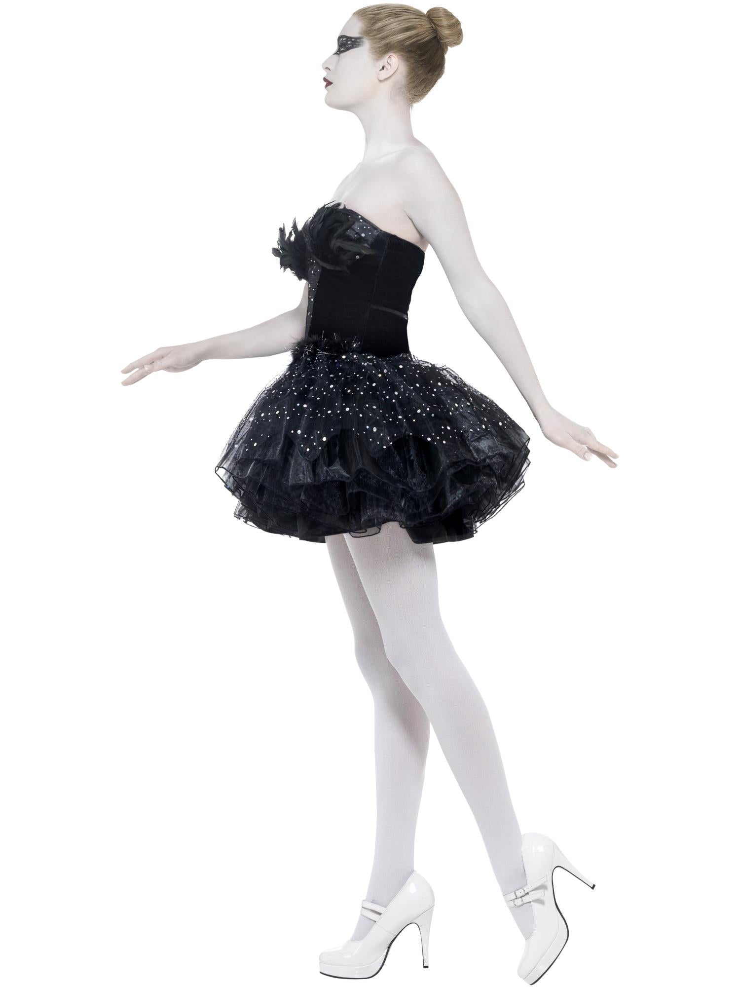 Gothic Swan Masquerade Costume