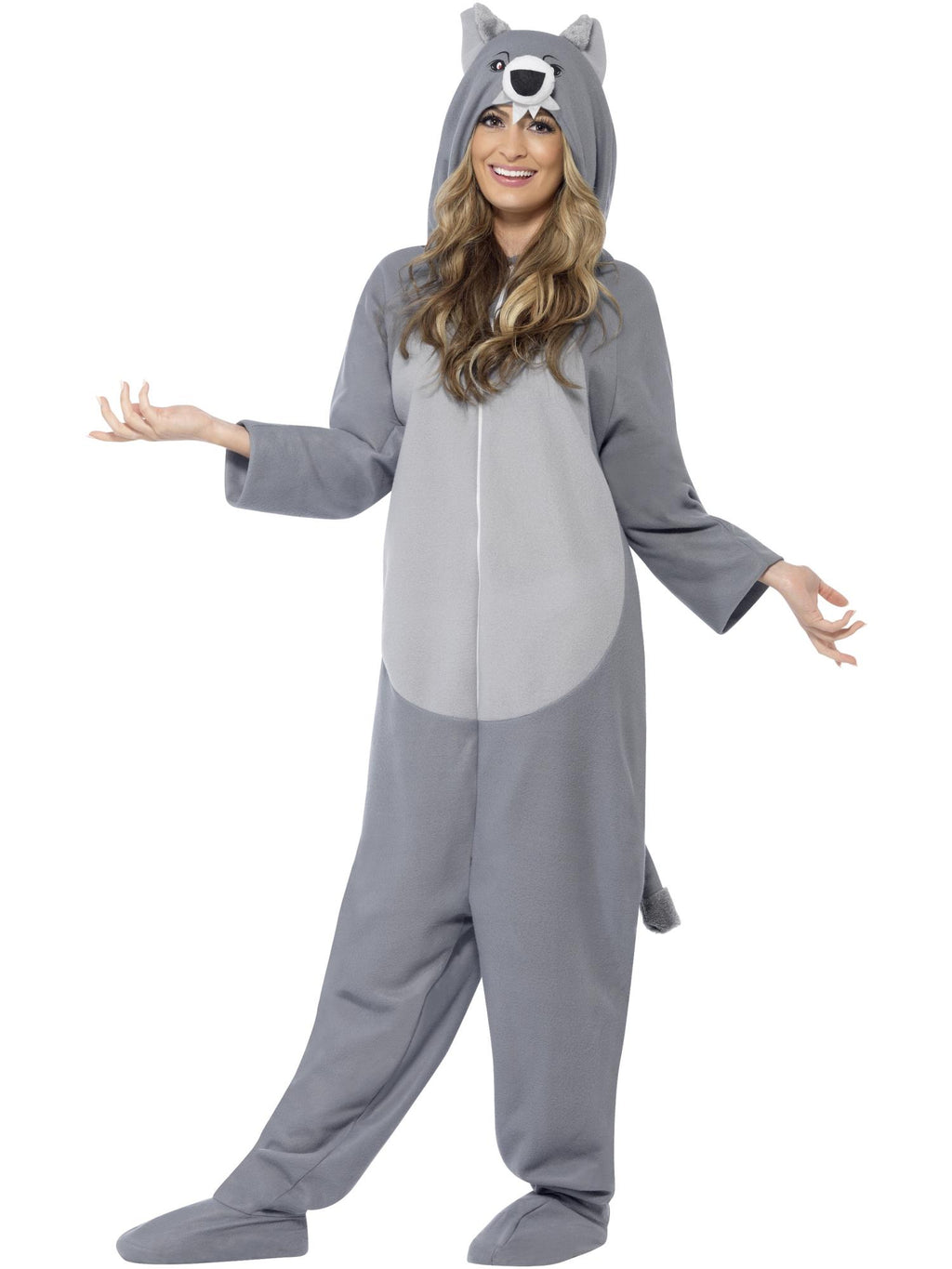 Wolf Costume, with Hooded All in One