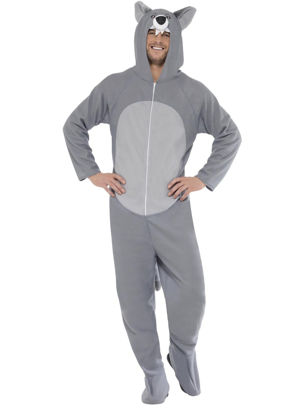Wolf Costume, with Hooded All in One