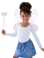 Butterfly Wings & Wand, Pink