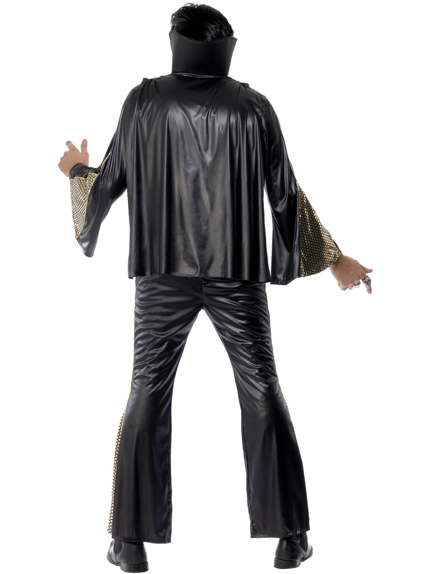 Elvis Costume, Black & Gold
