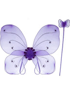 Butterfly Wings & Wand, Purple