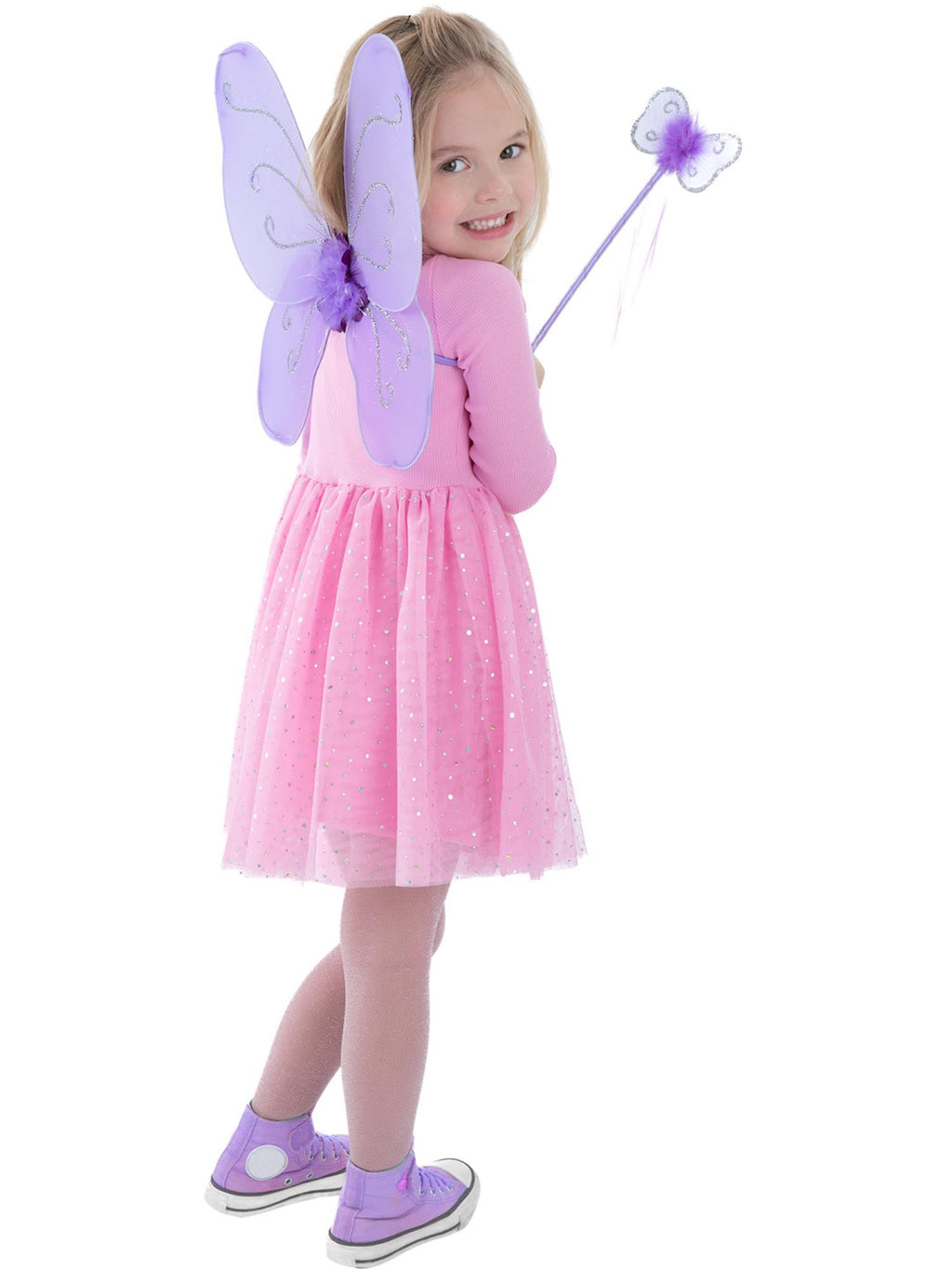 Butterfly Wings & Wand, Purple