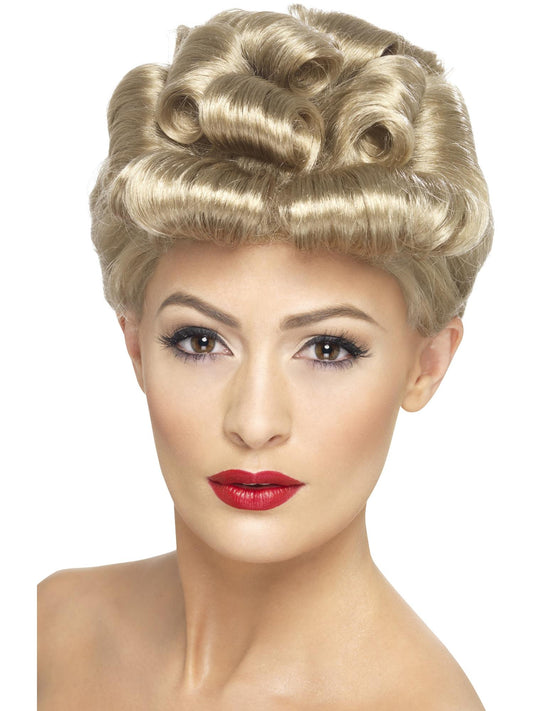 40s Vintage Wig, Blonde