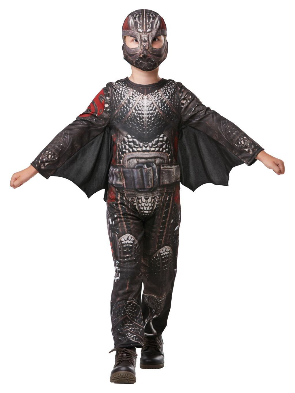 Kids Deluxe Hiccup Battlesuit Costume From How To Train Your Dragon: The Hidden World