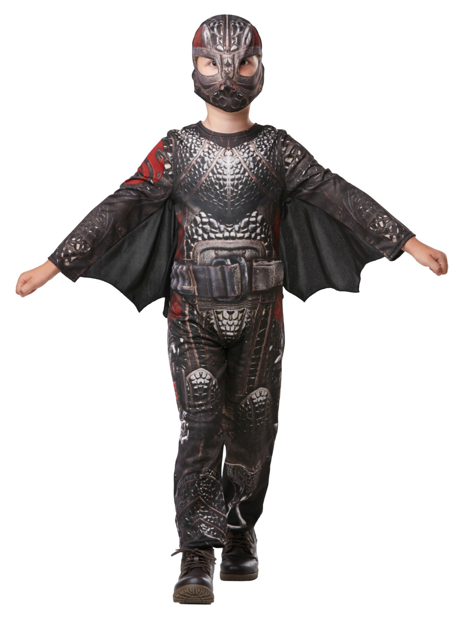 Kids Deluxe Hiccup Battlesuit Costume From How To Train Your Dragon: The Hidden World