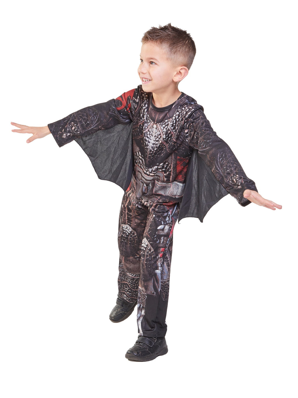 Kids Deluxe Hiccup Battlesuit Costume From How To Train Your Dragon: The Hidden World