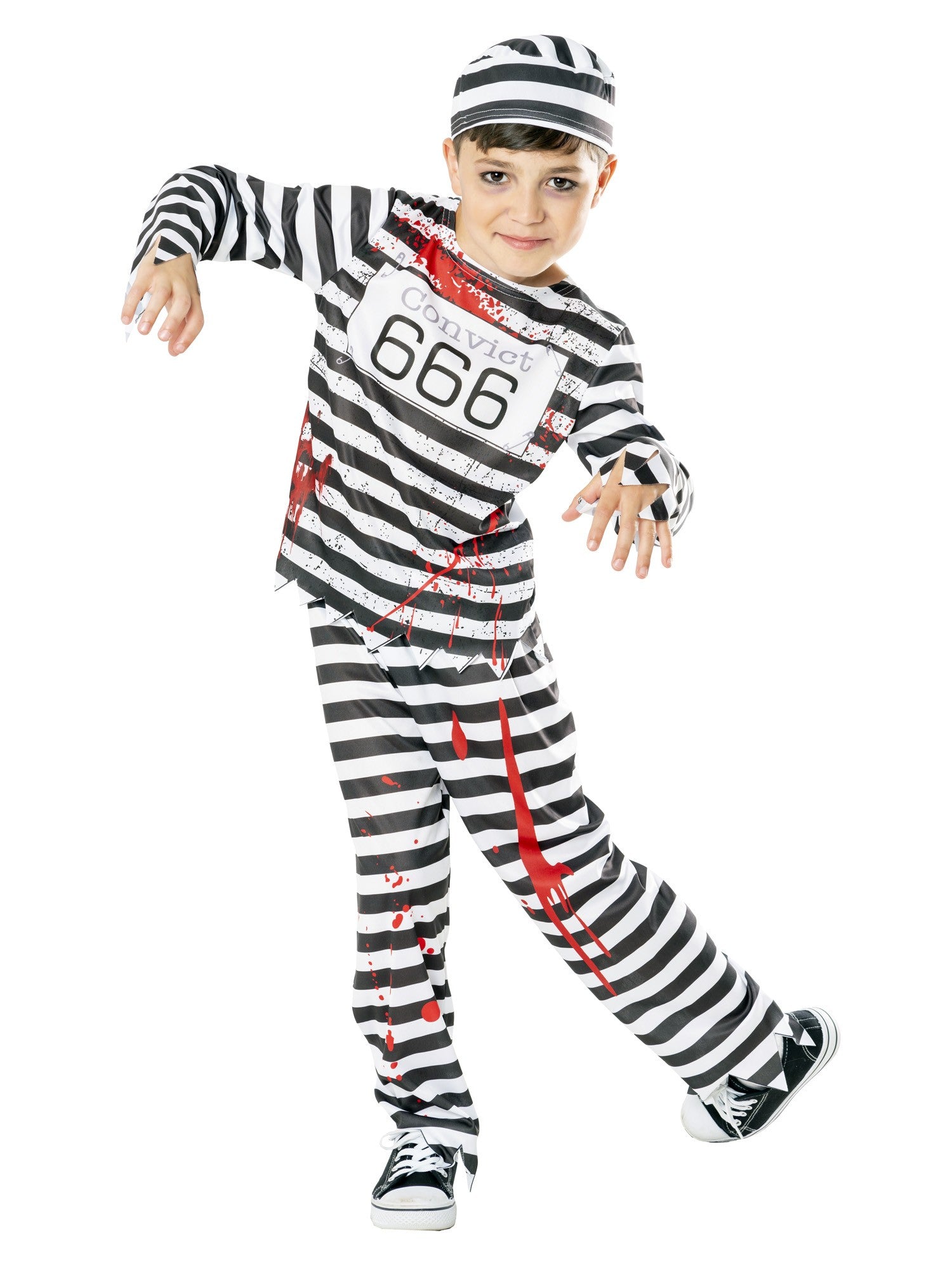 Kids Zombie Convict Costume