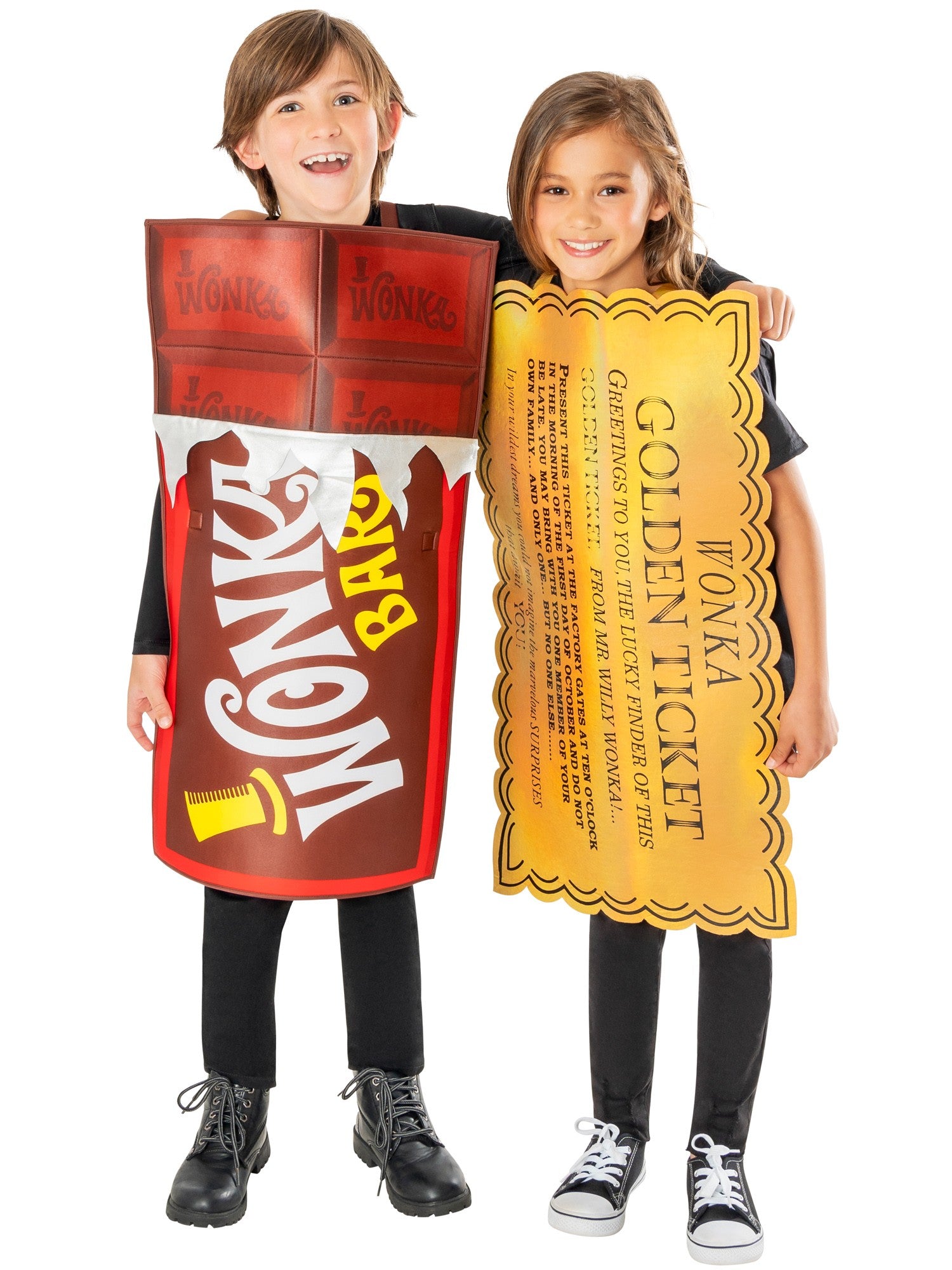 Willy Wonka - GOLDEN TICKET COSTUME