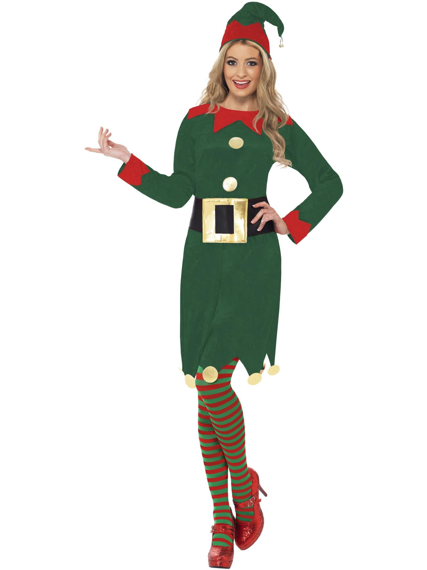 Elf Costume, with Dress & Belt