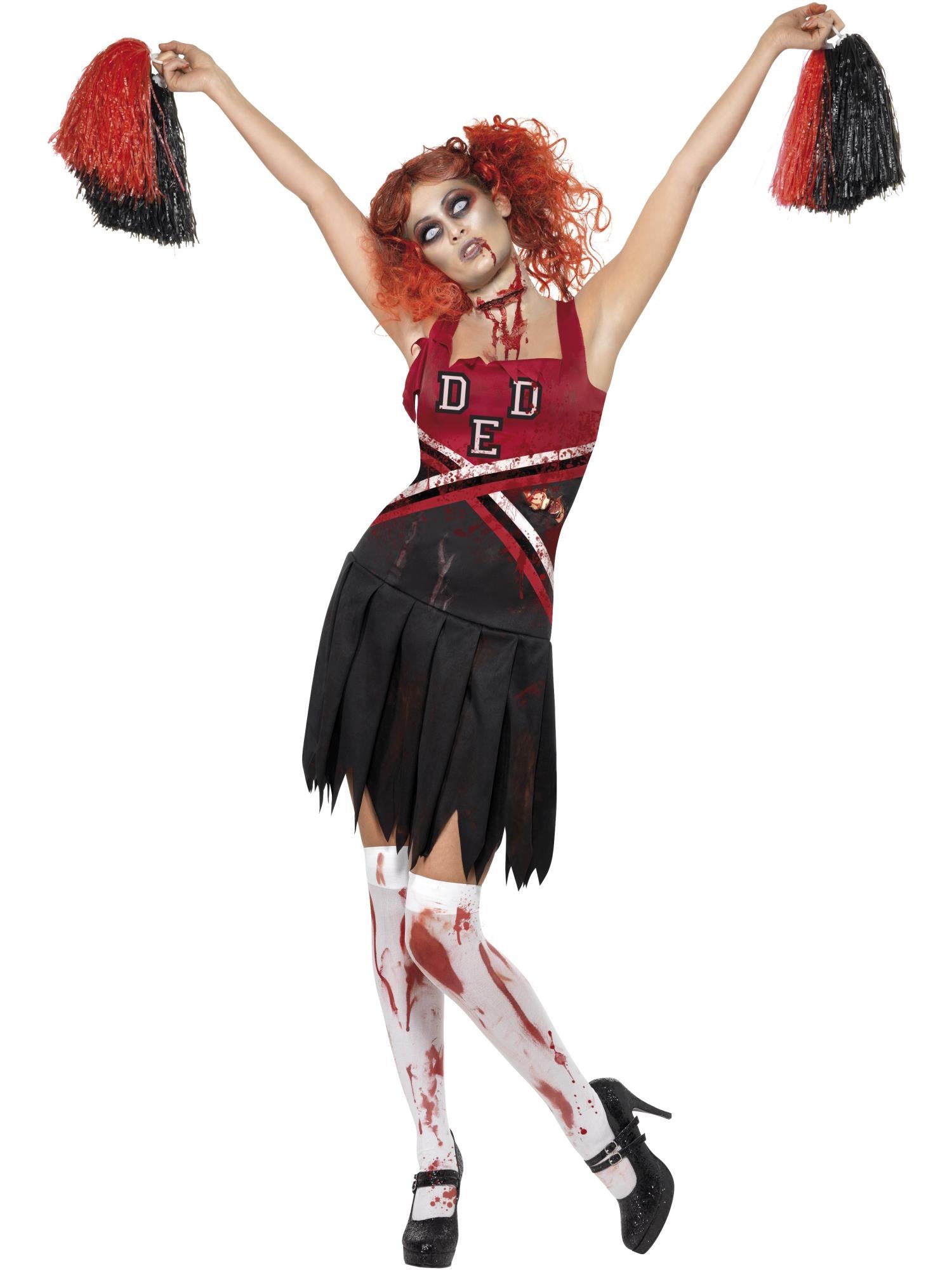 High School Horror Cheerleader Adult Women's Costume