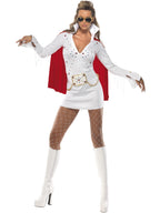 Elvis Viva Las Vegas Costume, White