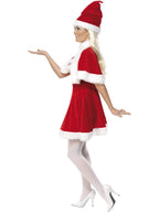 Miss Santa Costume, with Cape