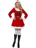 Miss Santa Costume, with Hood