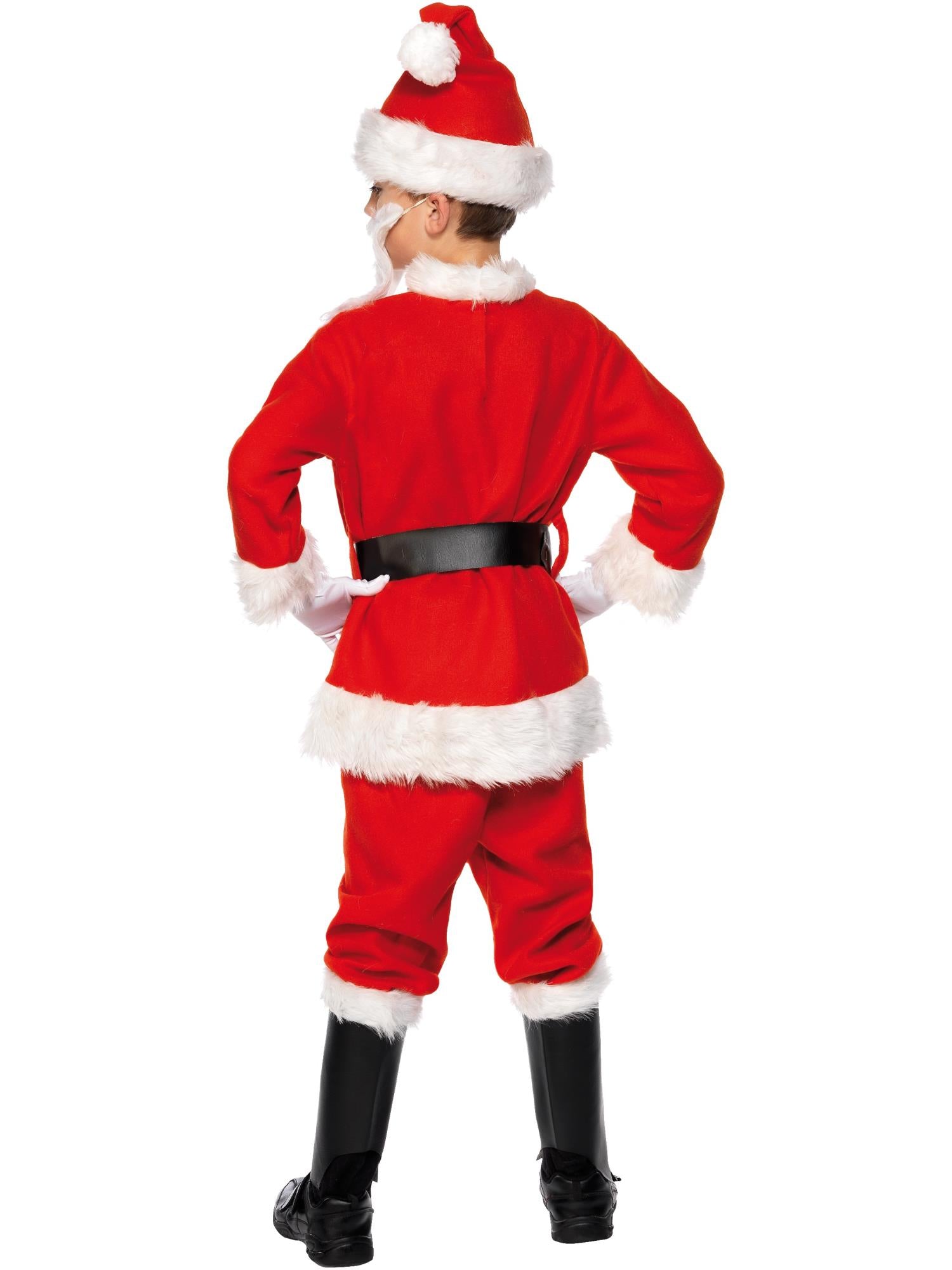Deluxe Santa Costume & Beard, Child