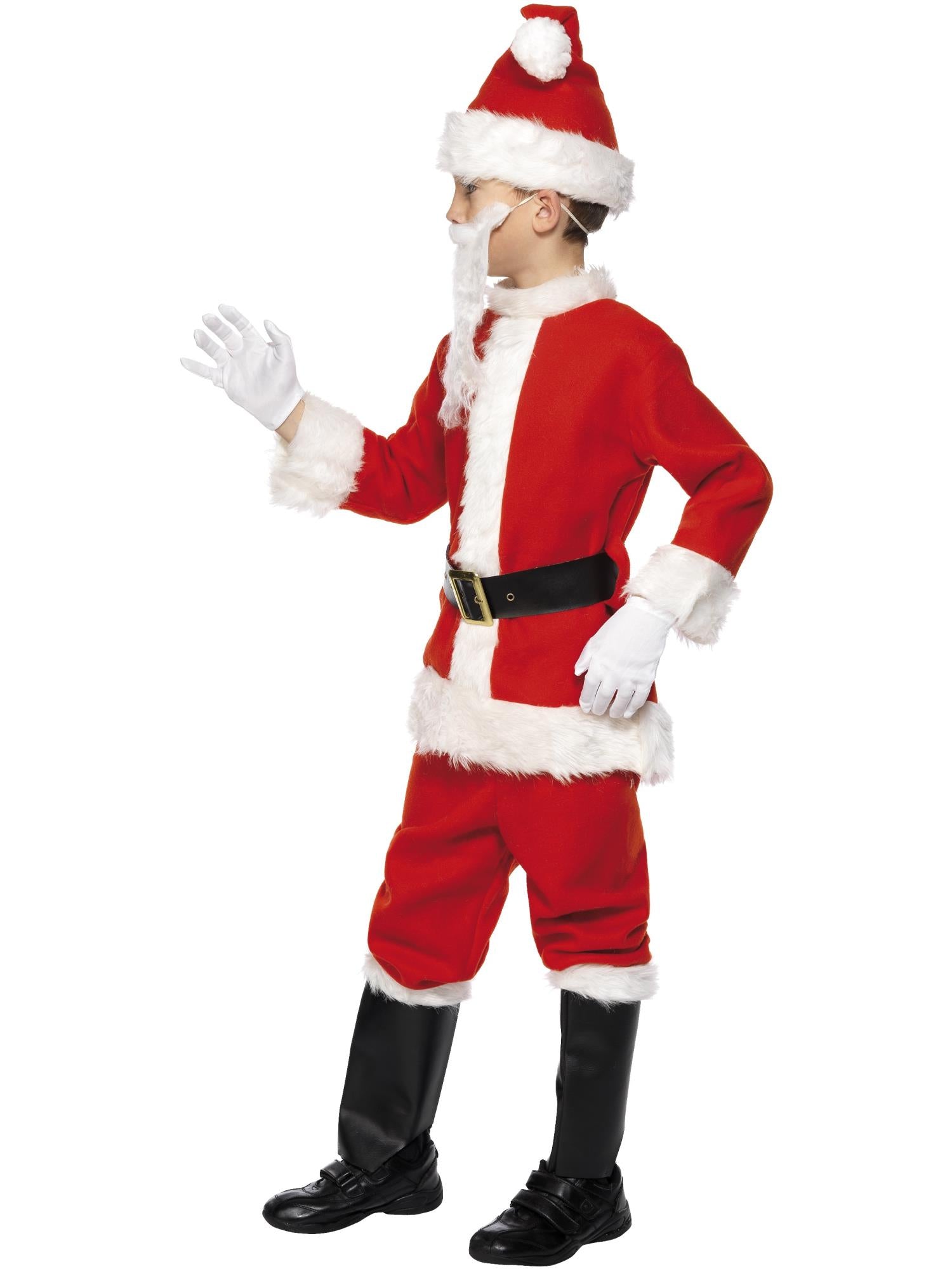 Deluxe Santa Costume & Beard, Child