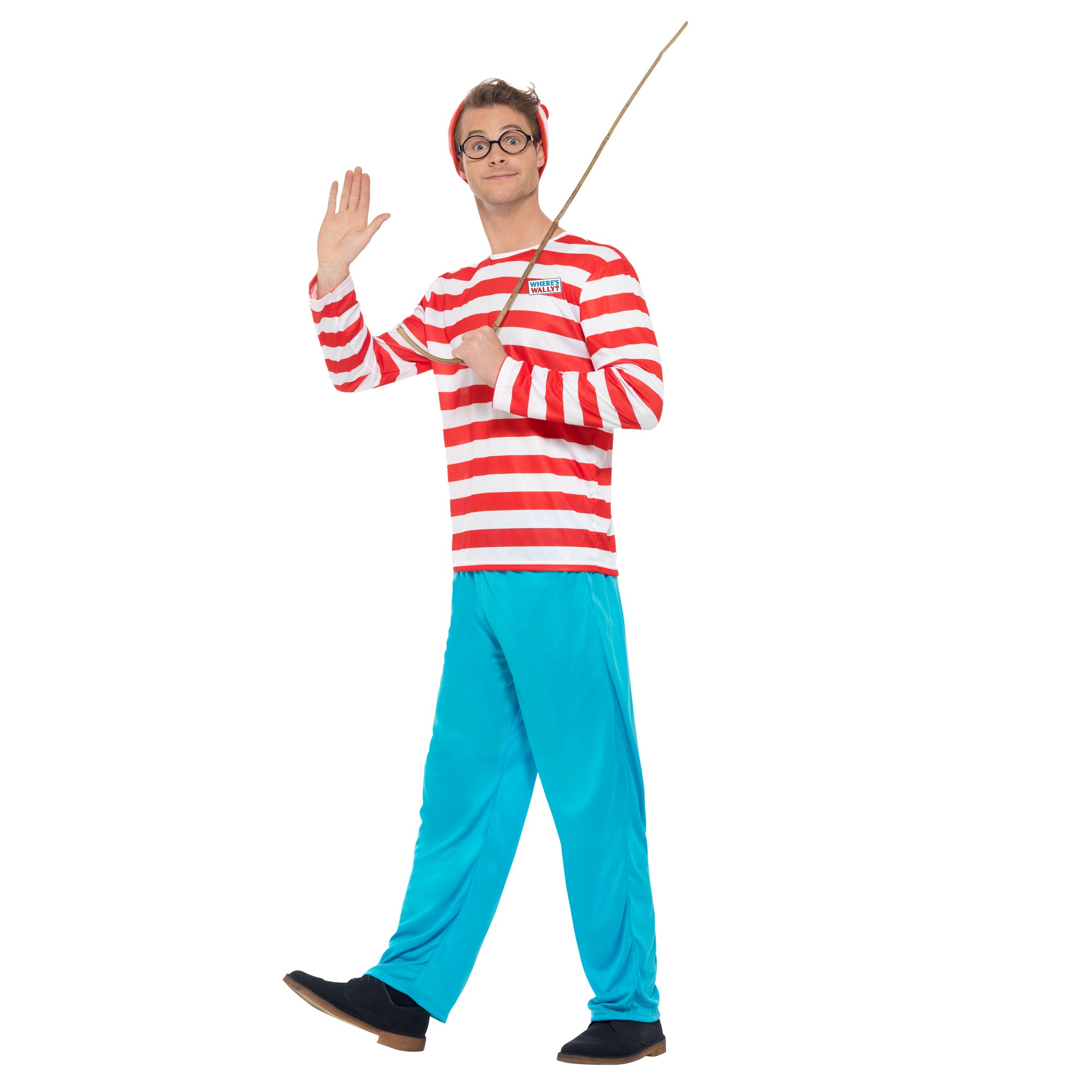Mens Where's Wally? Costume Square