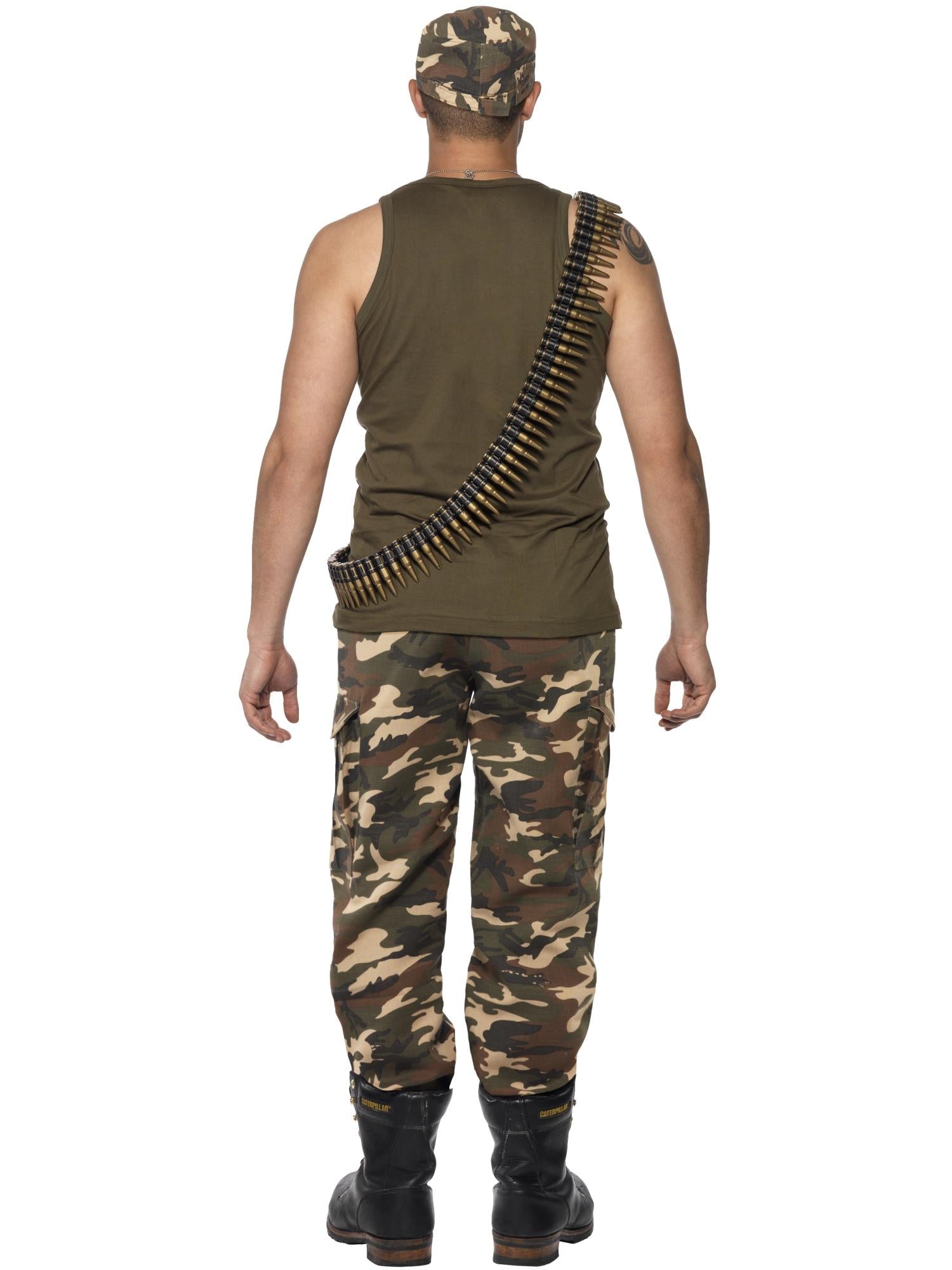 Khaki Camo Deluxe Costume, Male
