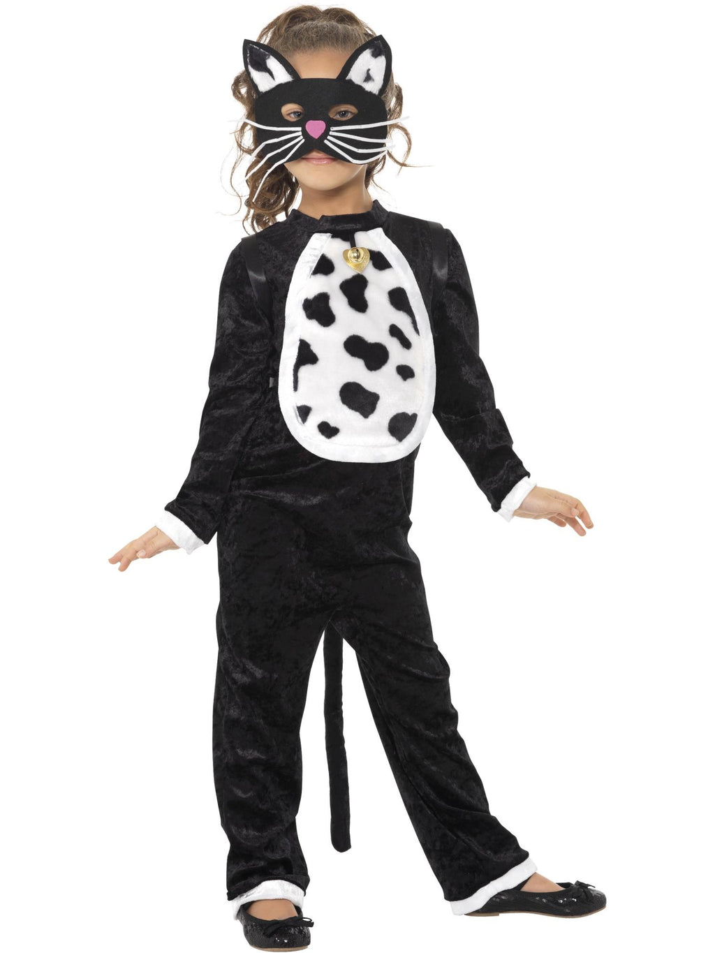 Cat Costume, Black with Bodysuit
