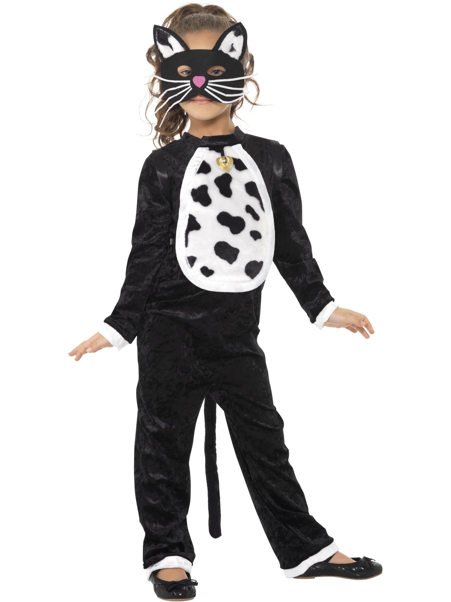 Cat Costume, Black with Bodysuit