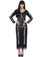 Skeleton Costume, with Tube Dress