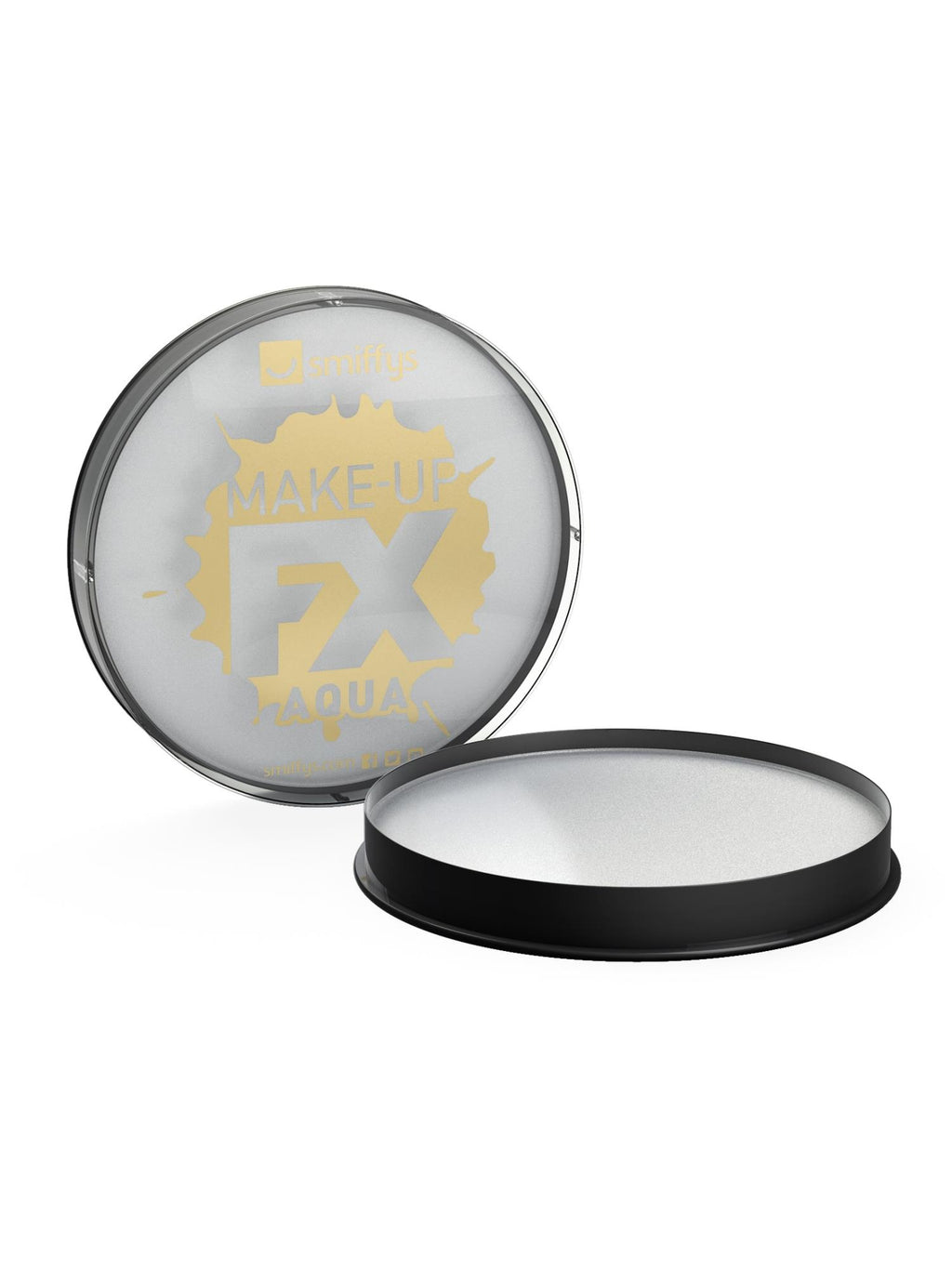 Smiffys Make-Up FX, Metallic Silver