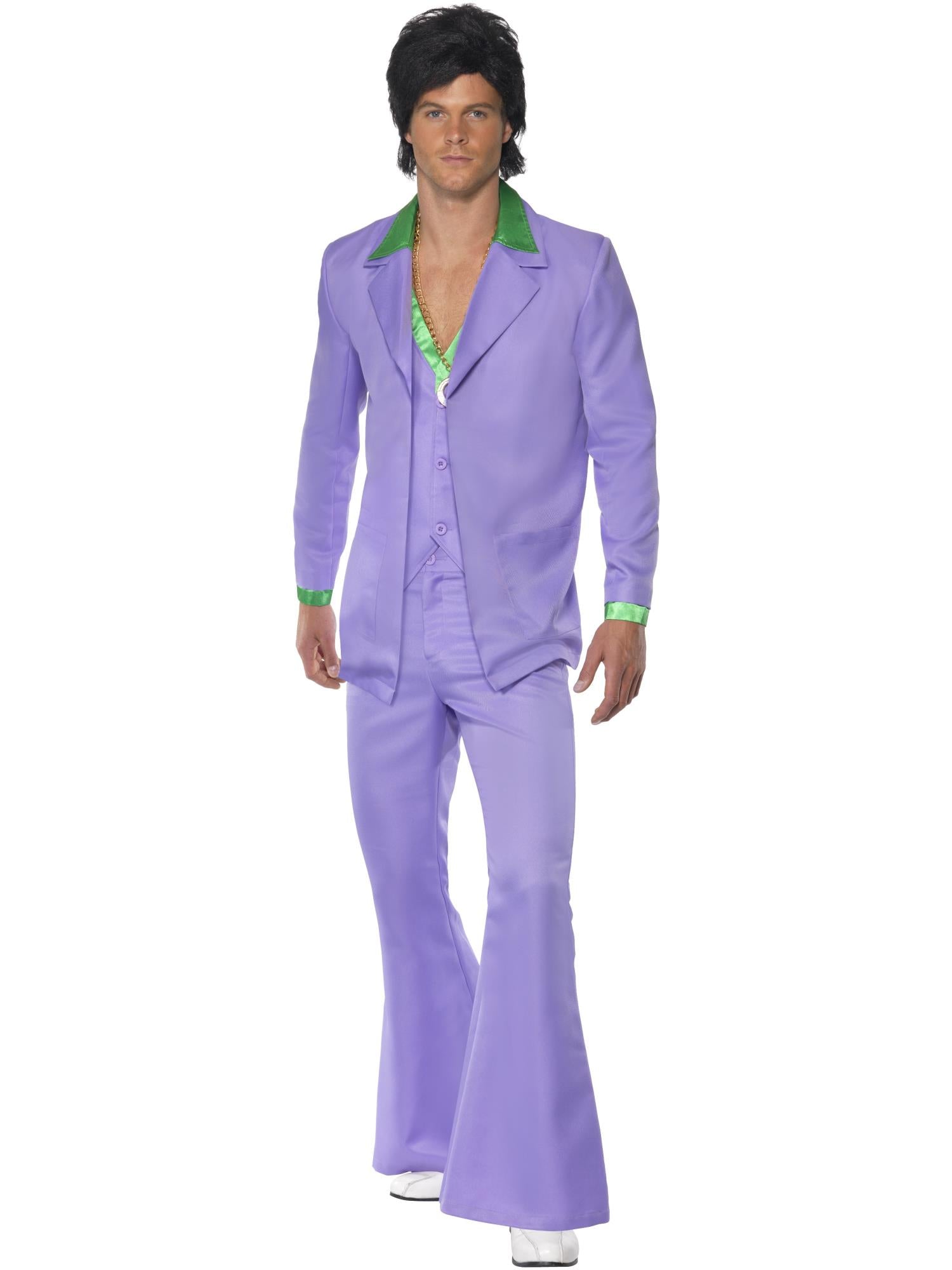 Lavender 1970s Suit Costume