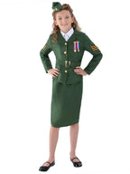 WW2 Army Girl Costume, Childs