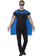 Cape, Blue, with Eyemask