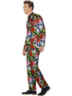 Day of the Dead Suit, with Jacket, Trousers & Tie