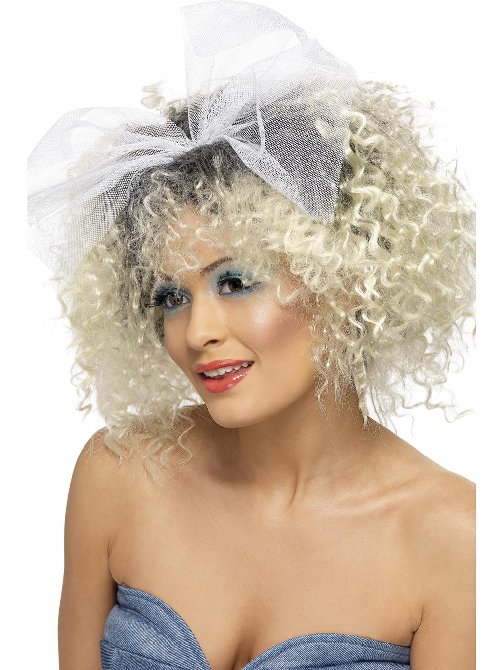 80s Wild Child Wig, Blonde
