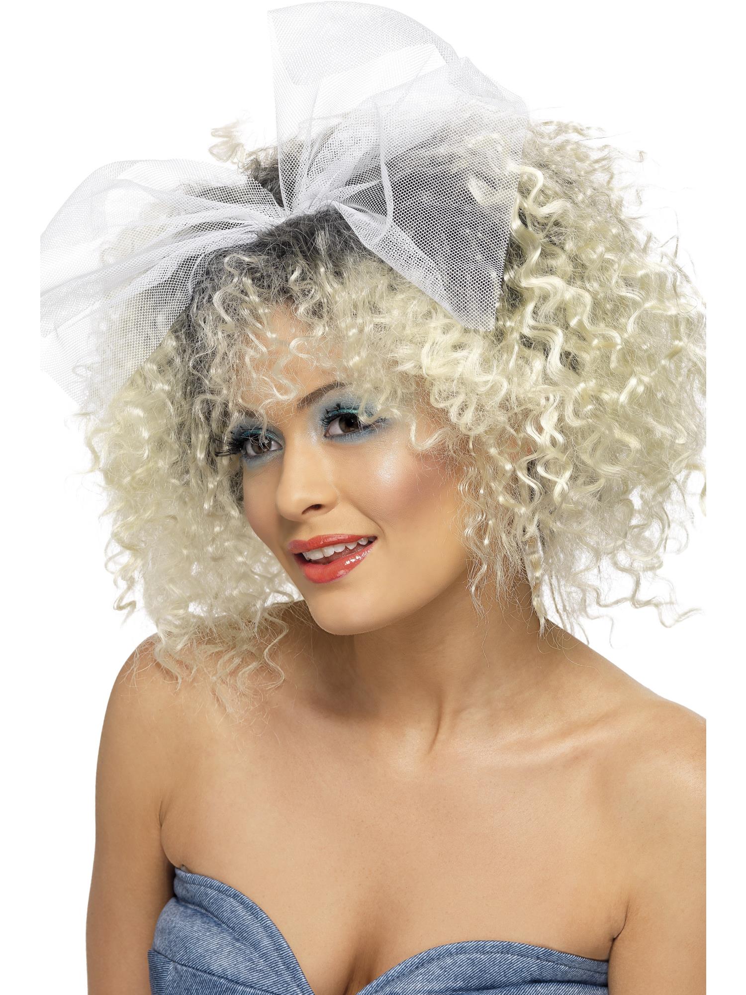 80s Wild Child Wig, Blonde