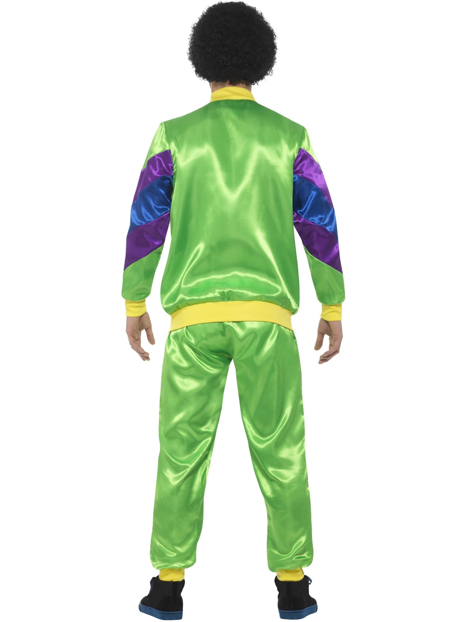 80s Height of Fashion Shell Suit Costume, Green