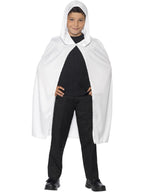 Hooded Cape, White