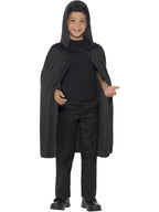 Hooded Cape, Black