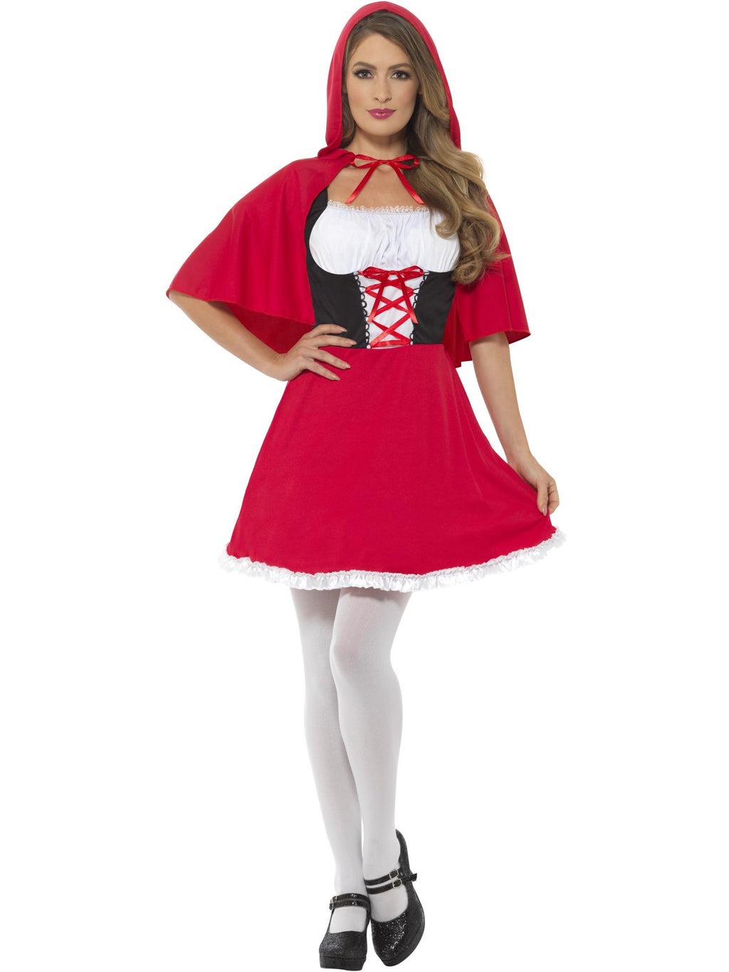 Red Riding Hood Costume, Short Dress