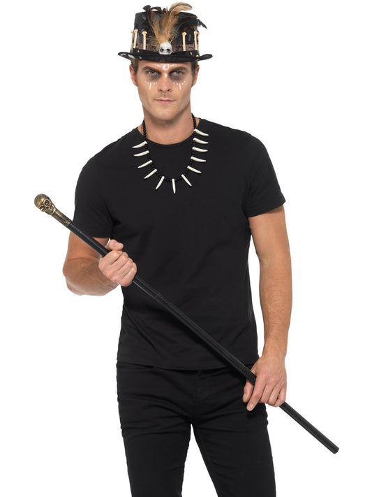 Voodoo Kit, with Feather Top Hat