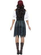 Pirate Deckhand Costume, with Skirt