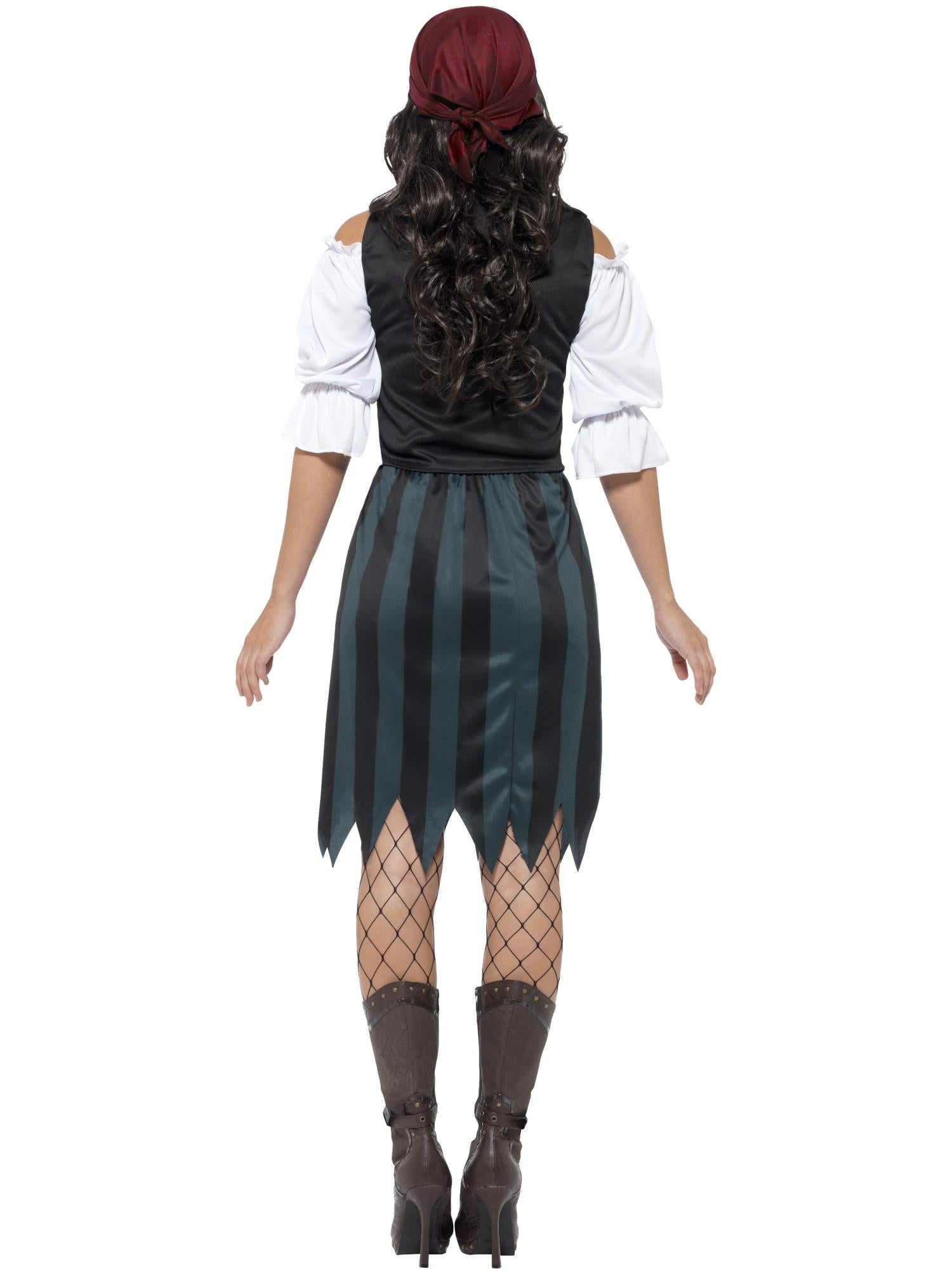 Pirate Deckhand Costume, with Skirt