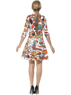 Comic Strip Suit, with Dress
