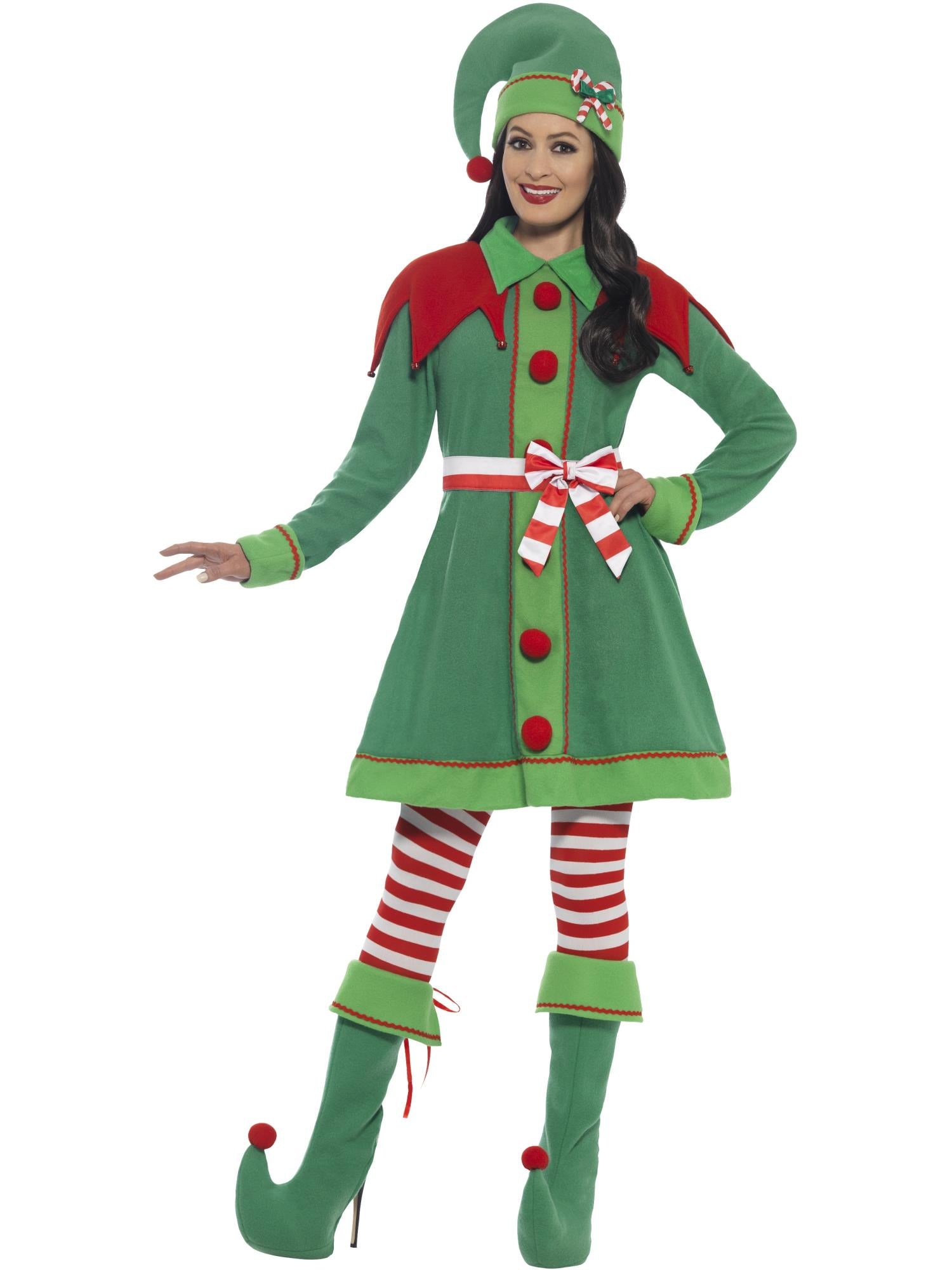 Deluxe Miss Elf Costume