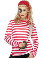 Stripy T-Shirt, Red