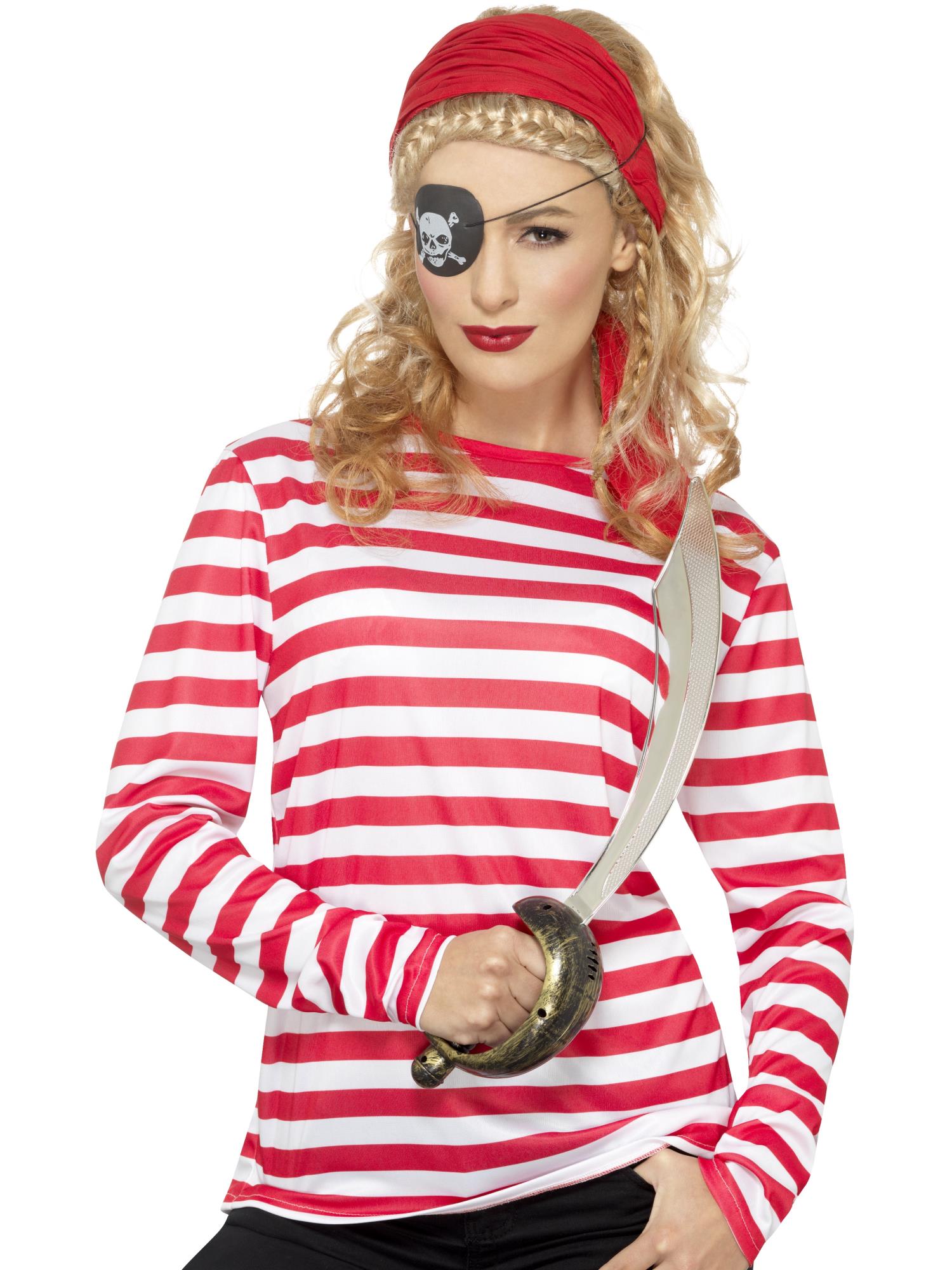 Stripy T-Shirt, Red