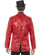 Sequin Jacket, Mens, Red