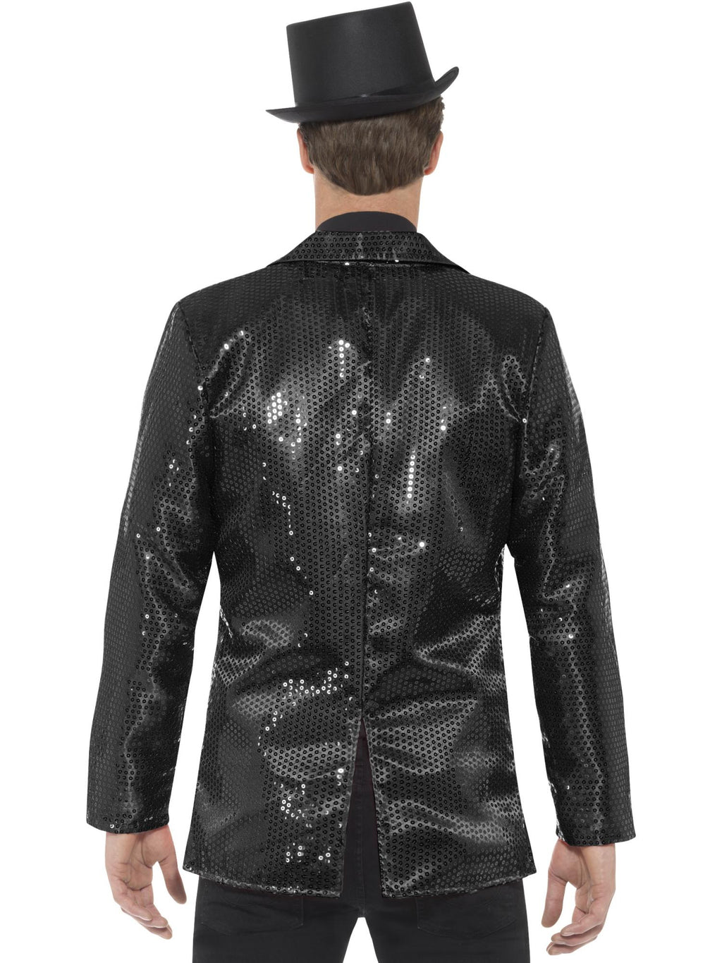 Sequin Jacket, Mens, Black