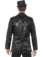 Sequin Jacket, Mens, Black