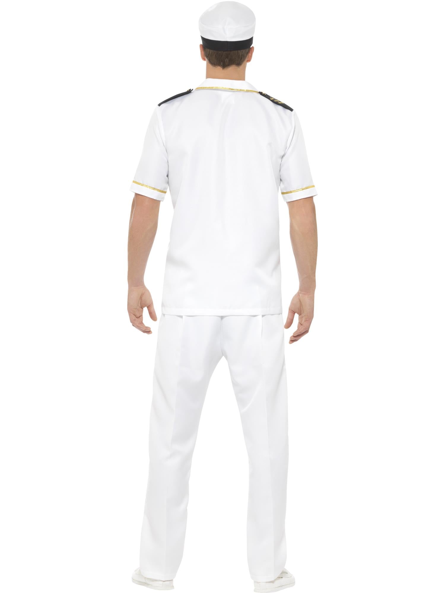 Deluxe Captain Costume, Short Sleeve