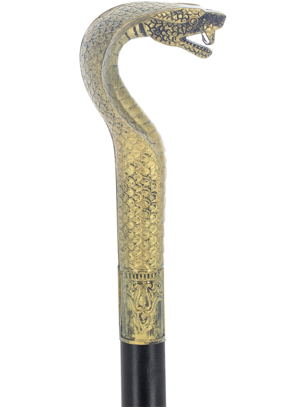 Voodoo Walking Stick Cane, with Snake