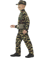 Camouflage Military Boy Costume