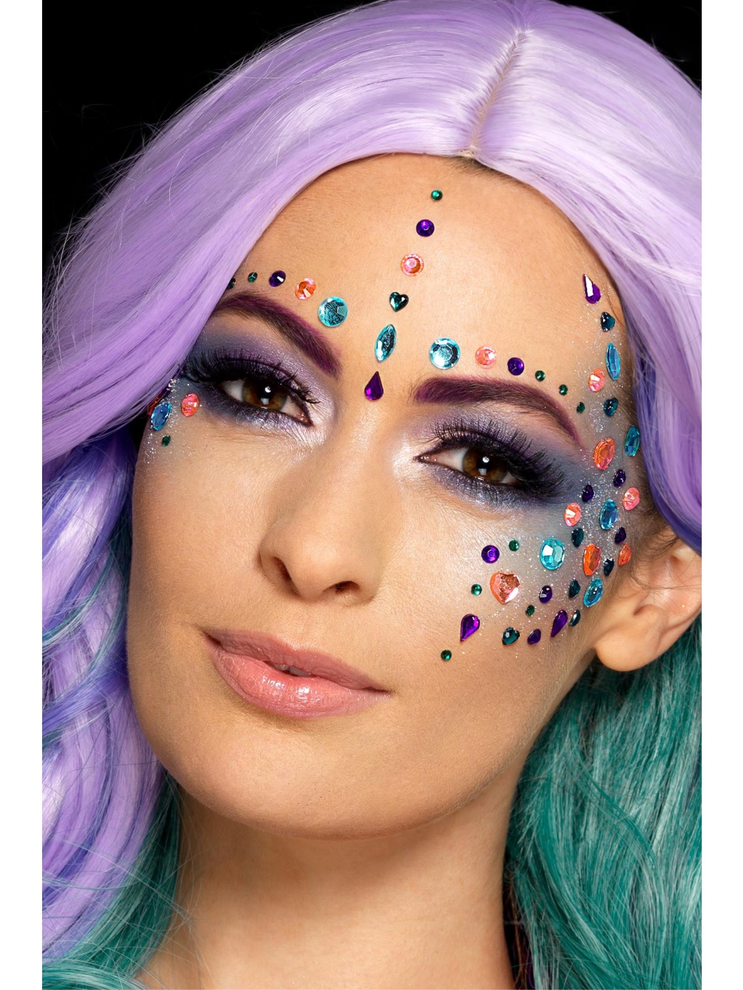 Jewel Face Gems, Assorted Colours